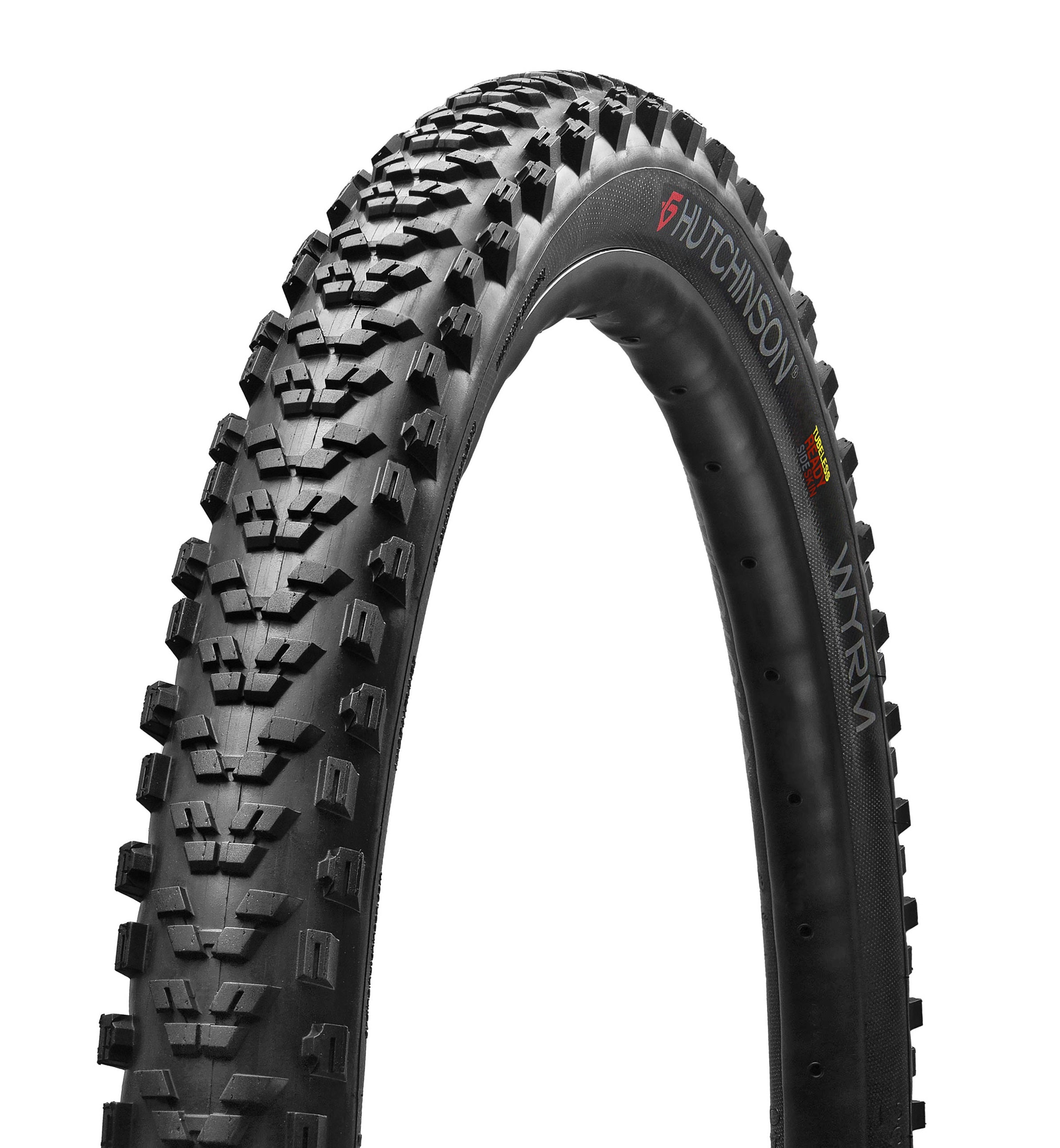 Pneu HUTCHINSON WYRM 29x2.40 Sideskin Bi Compound Tubeless Ready Noir Probikeshop