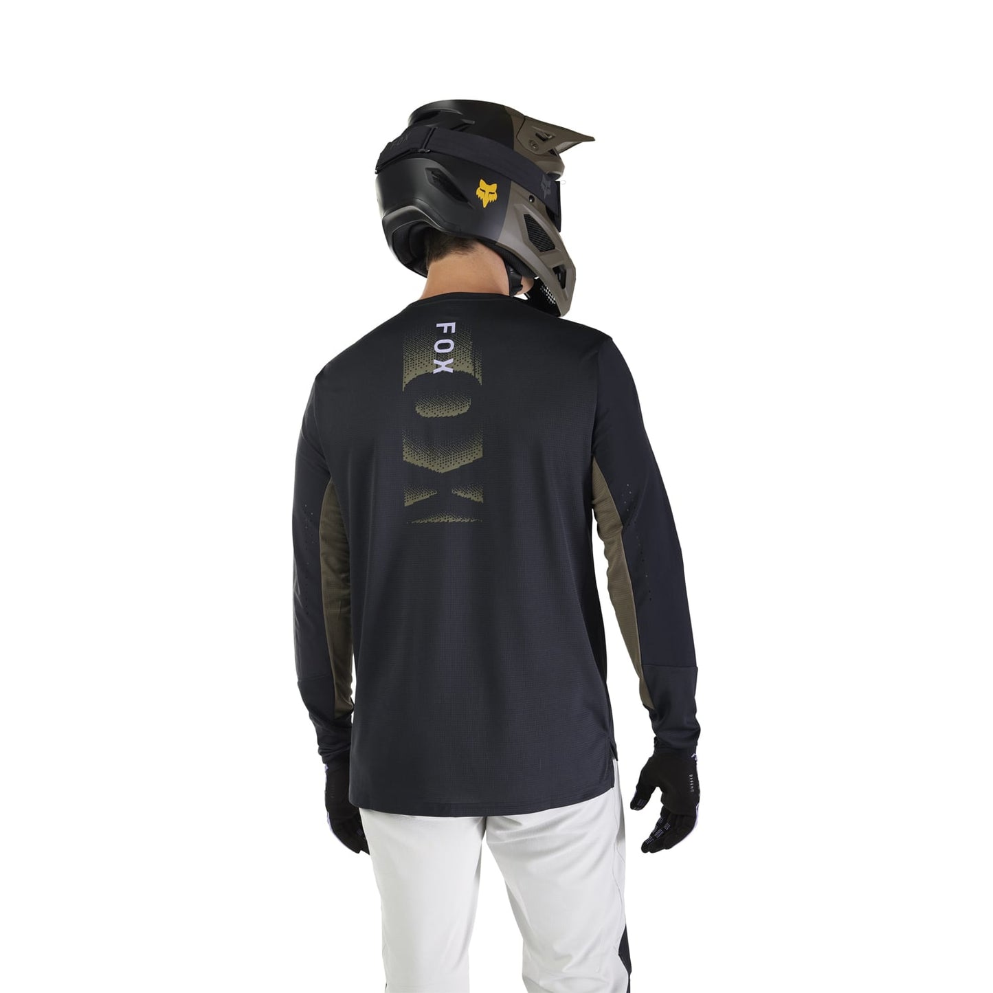 Maillot FOX DEFEND PARK Manches Longues Noir 2025