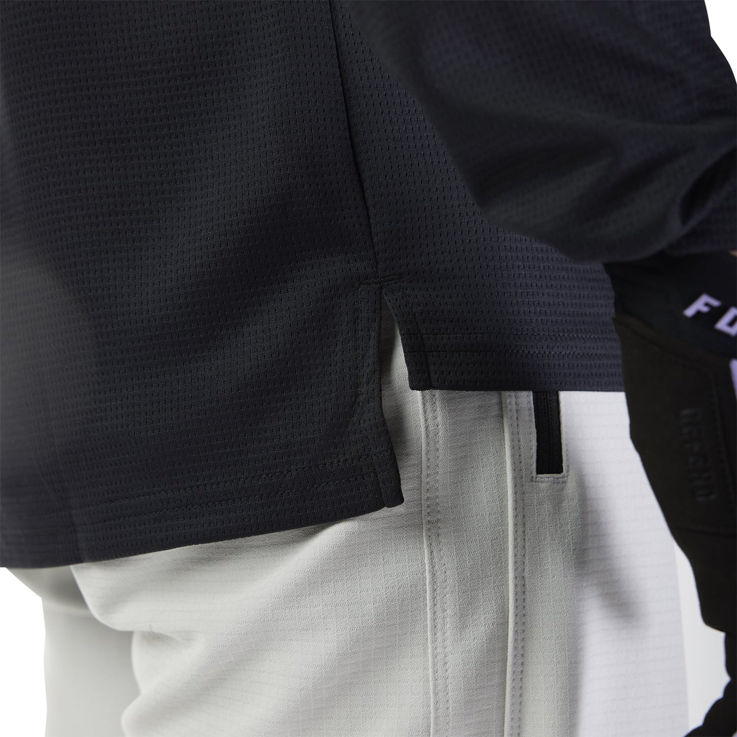 Maillot FOX DEFEND PARK Manches Longues Noir 2025