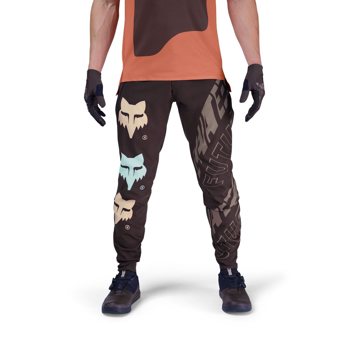 Pantalon FOX FLEXAIR ELEVATED Marron
