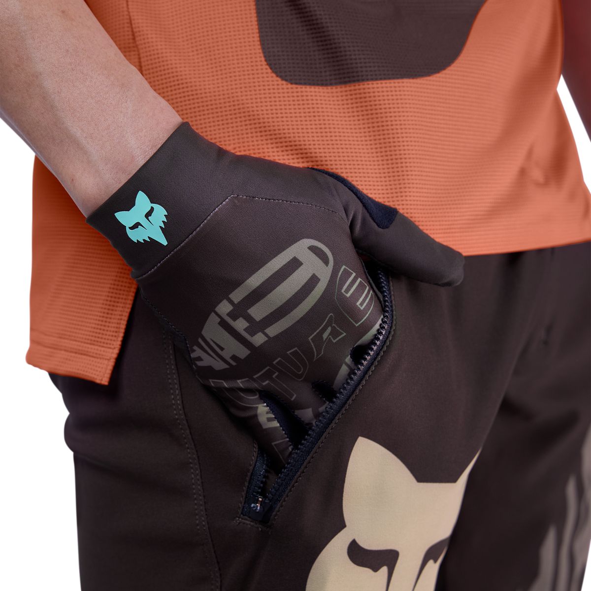 Pantalon FOX FLEXAIR ELEVATED Marron