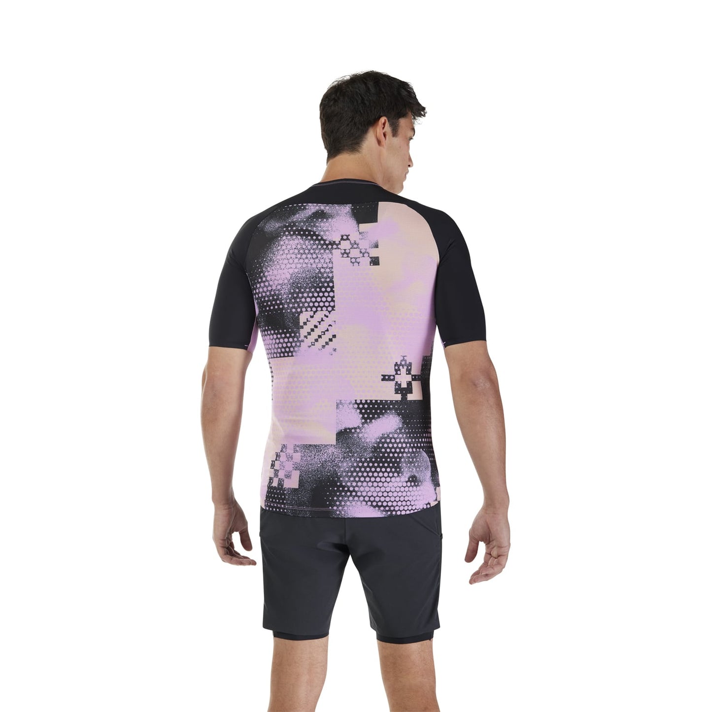 Maillot FOX FLEXAIR ASCENT PULSE Manches Courtes Noir/Rose 2025
