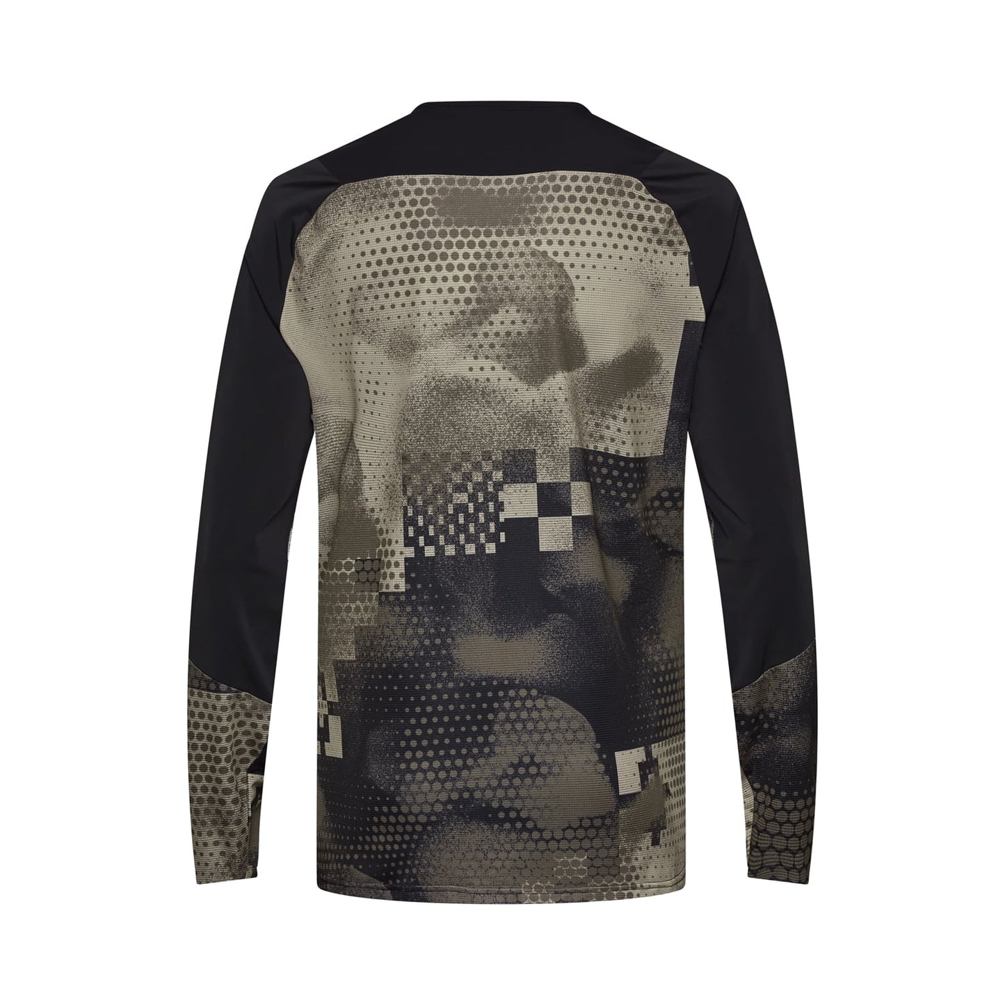 Maillot FOX FLEXAIR ASCENT PULSE Manches Longues Noir 2025