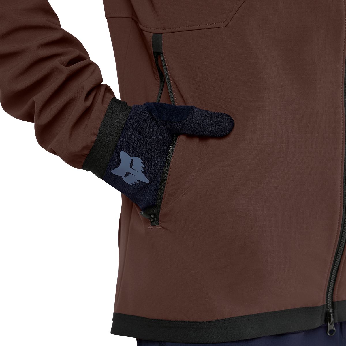 Veste FOX RANGER FIRE HOODIE Marron