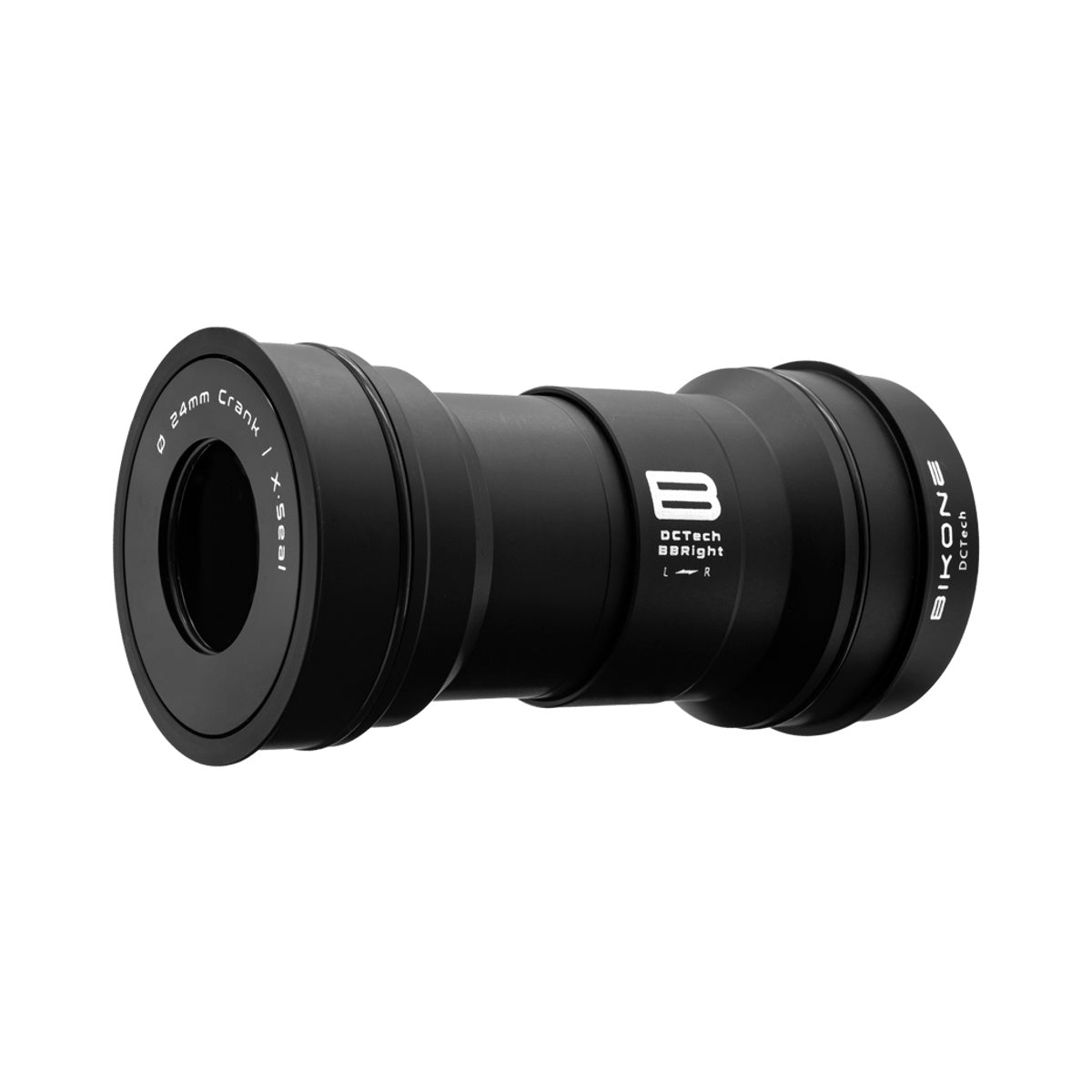 Boîtier de Pédalier BIKONE BBright 79mm Acier Axe 24mm