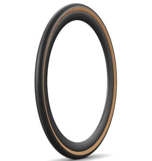 Pneu MICHELIN POWER ADVENTURE Competition Line 700x36c Tubeless Ready Marron