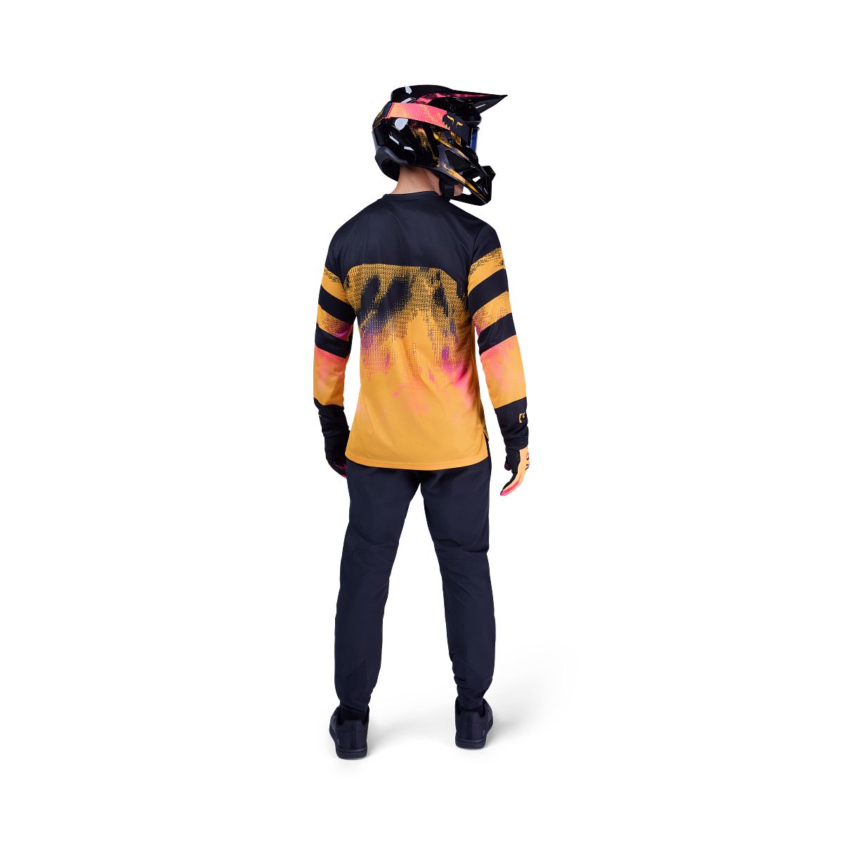 Maillot FOX RANGER KAIROS Manches Longues Noir/Orange