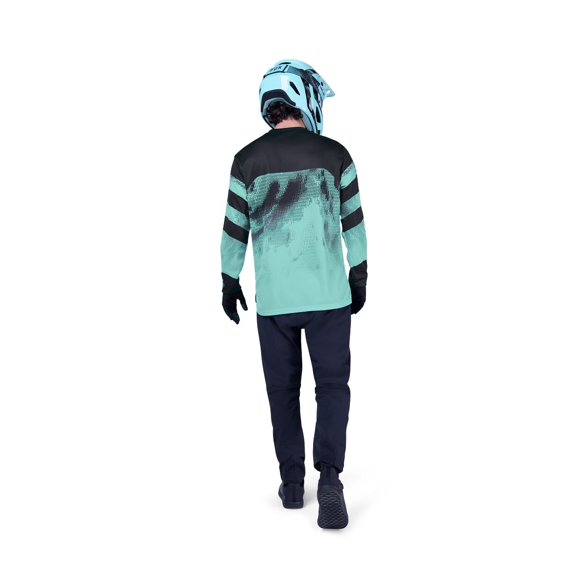 Maillot FOX RANGER KAIROS Manches Longues Noir/Bleu