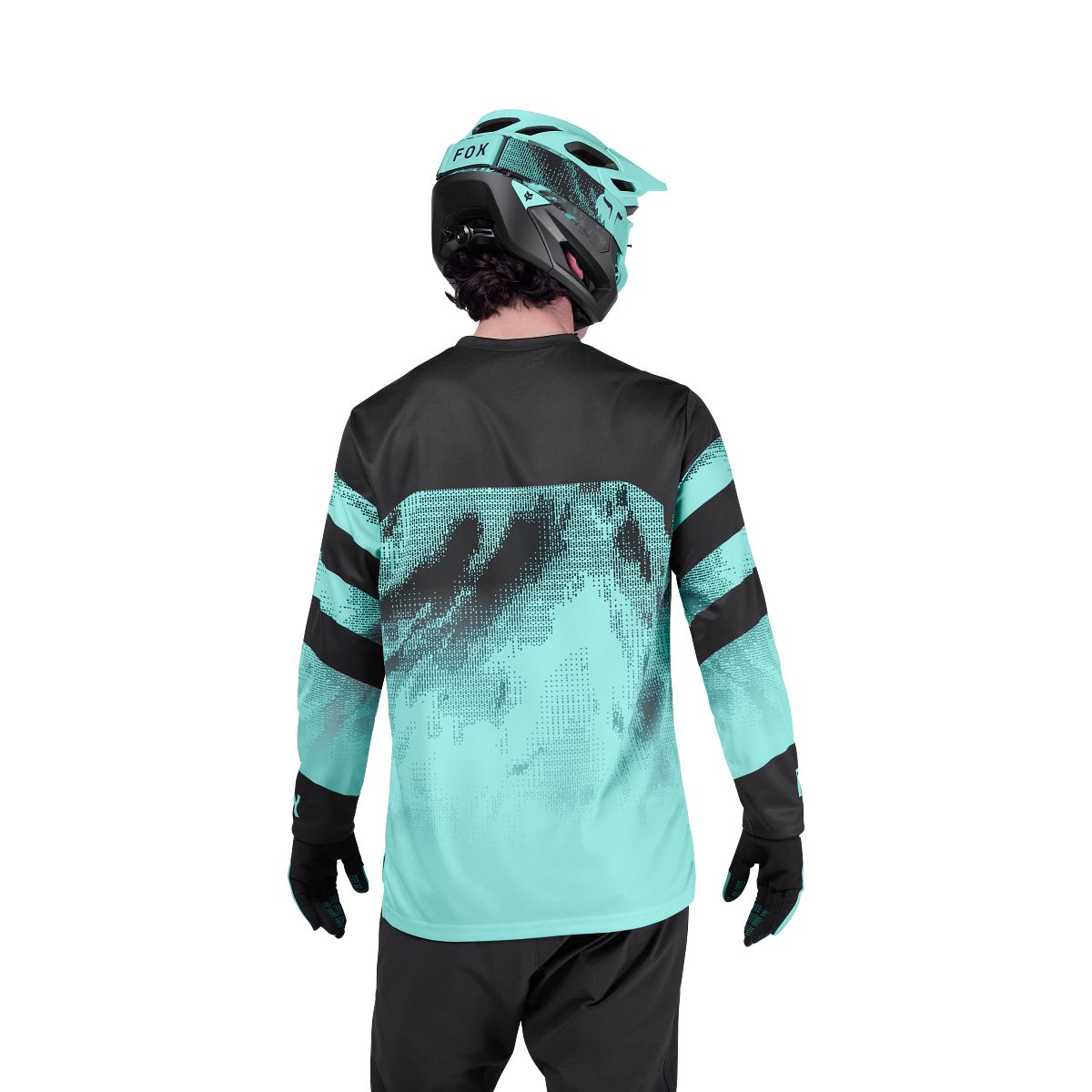Maillot FOX RANGER KAIROS Manches Longues Noir/Bleu