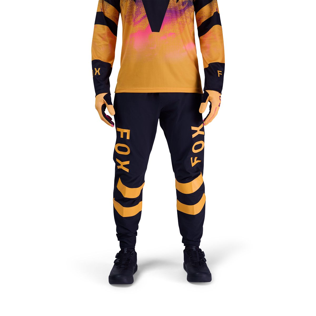Pantalon FOX RANGER KAIROS Noir/Orange