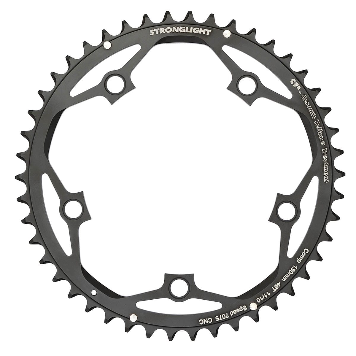 Plateau vélo de route Stronglight HT3 2x11v extérieur (49 à 53 dents Plateau vélo de route Stronglight HT3 2x11v extérieur (49 à 53 dents