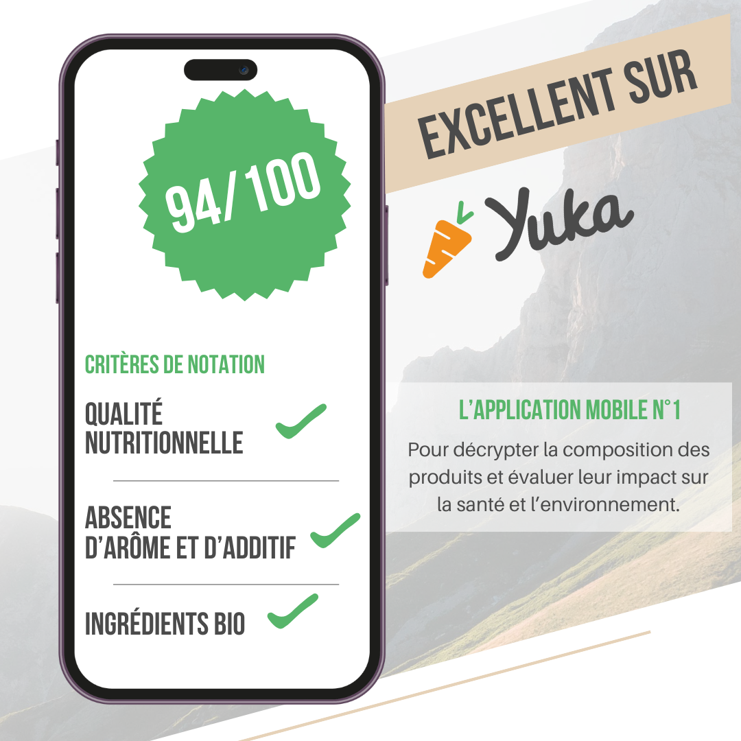 Barre Protéinée BAOUW BIO EXTRA Pomme/Cannelle (50g)