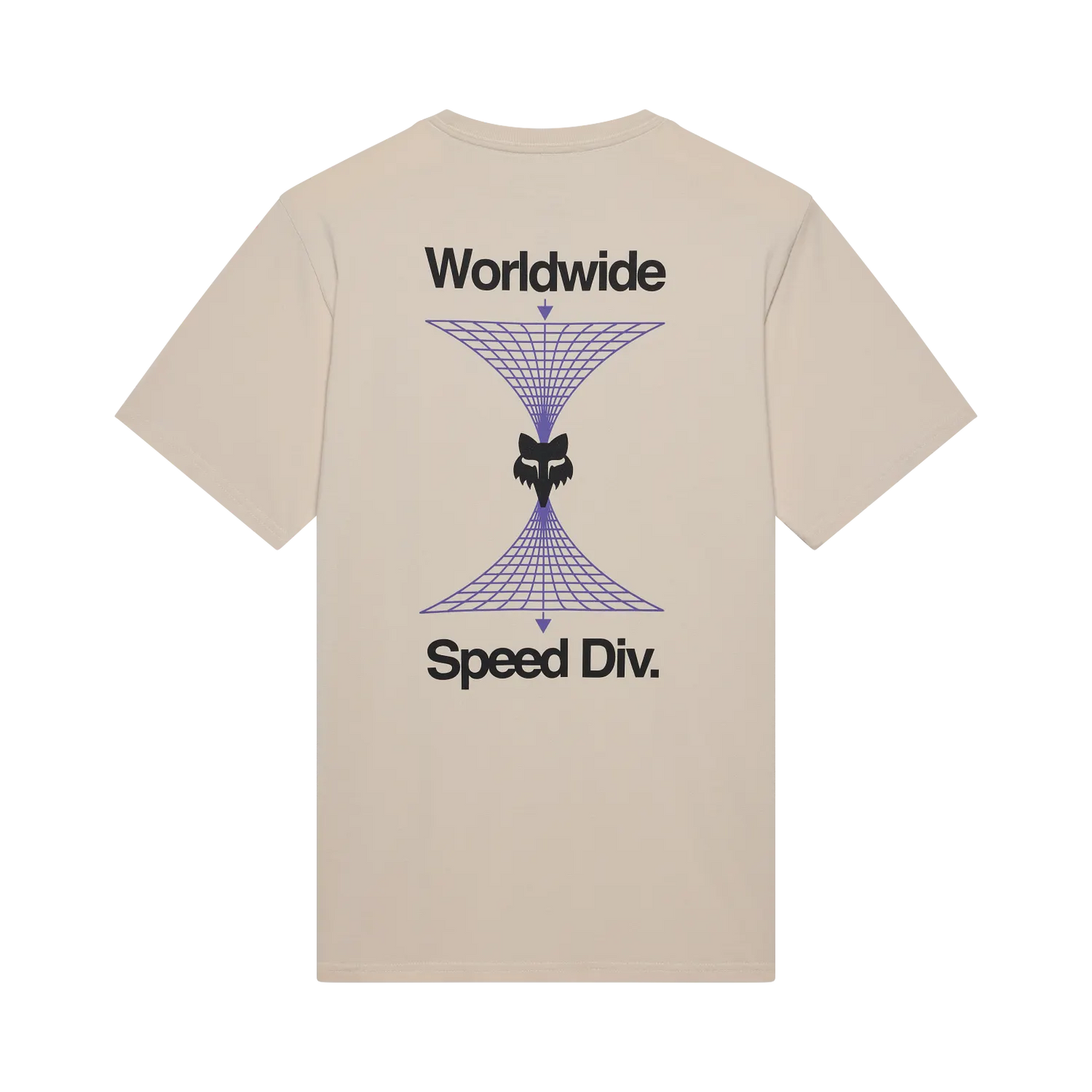 T-Shirt FOX IMAGE PRINT 195 ORIGINAL Manches courtes Beige Chalk