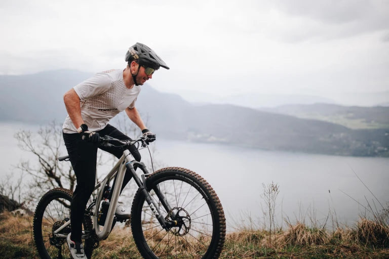 Maillot MAVIC CROSSTRAIL Manches Courtes Blanc