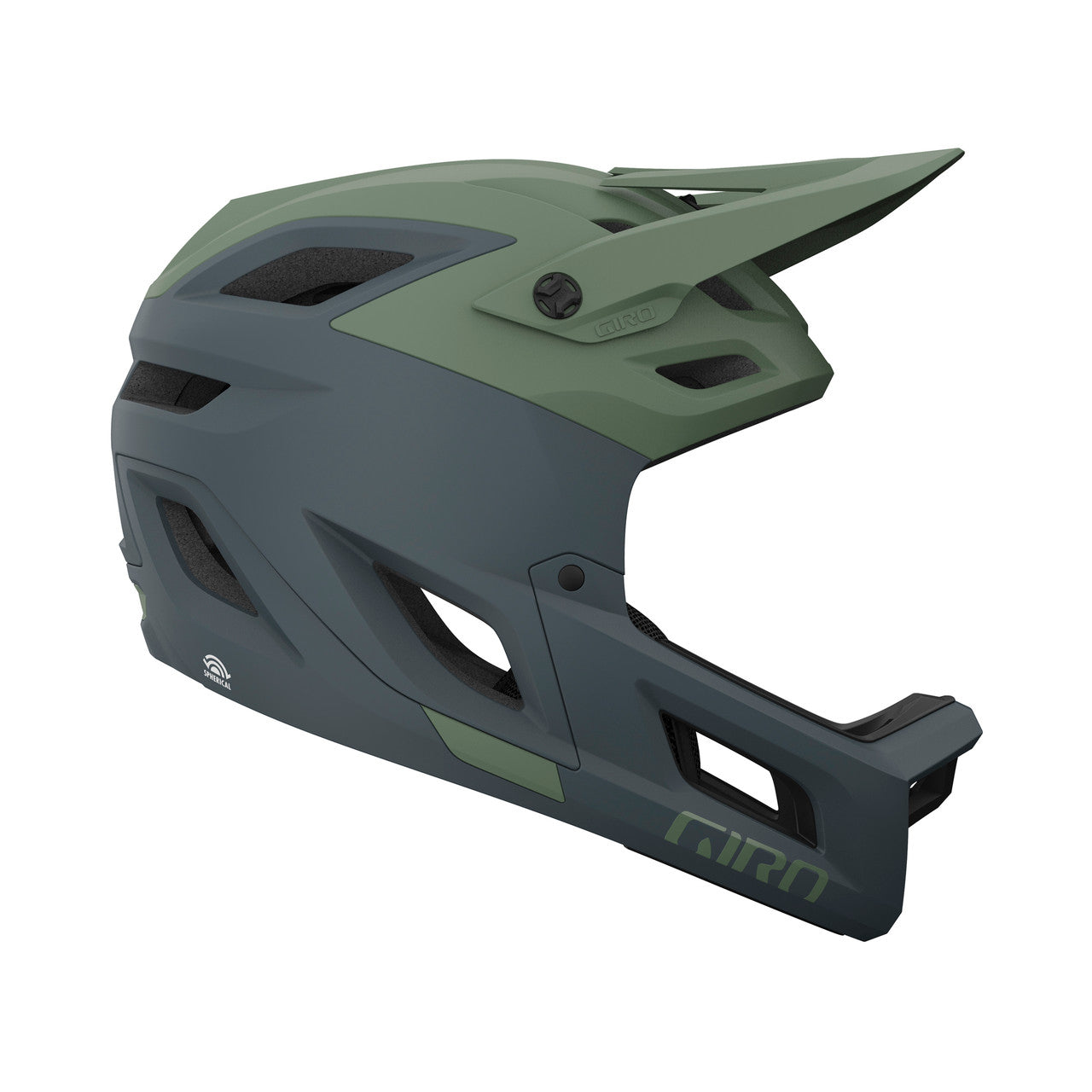 Casque VTT GIRO COALITION MIPS SPHERICAL Gris/Vert