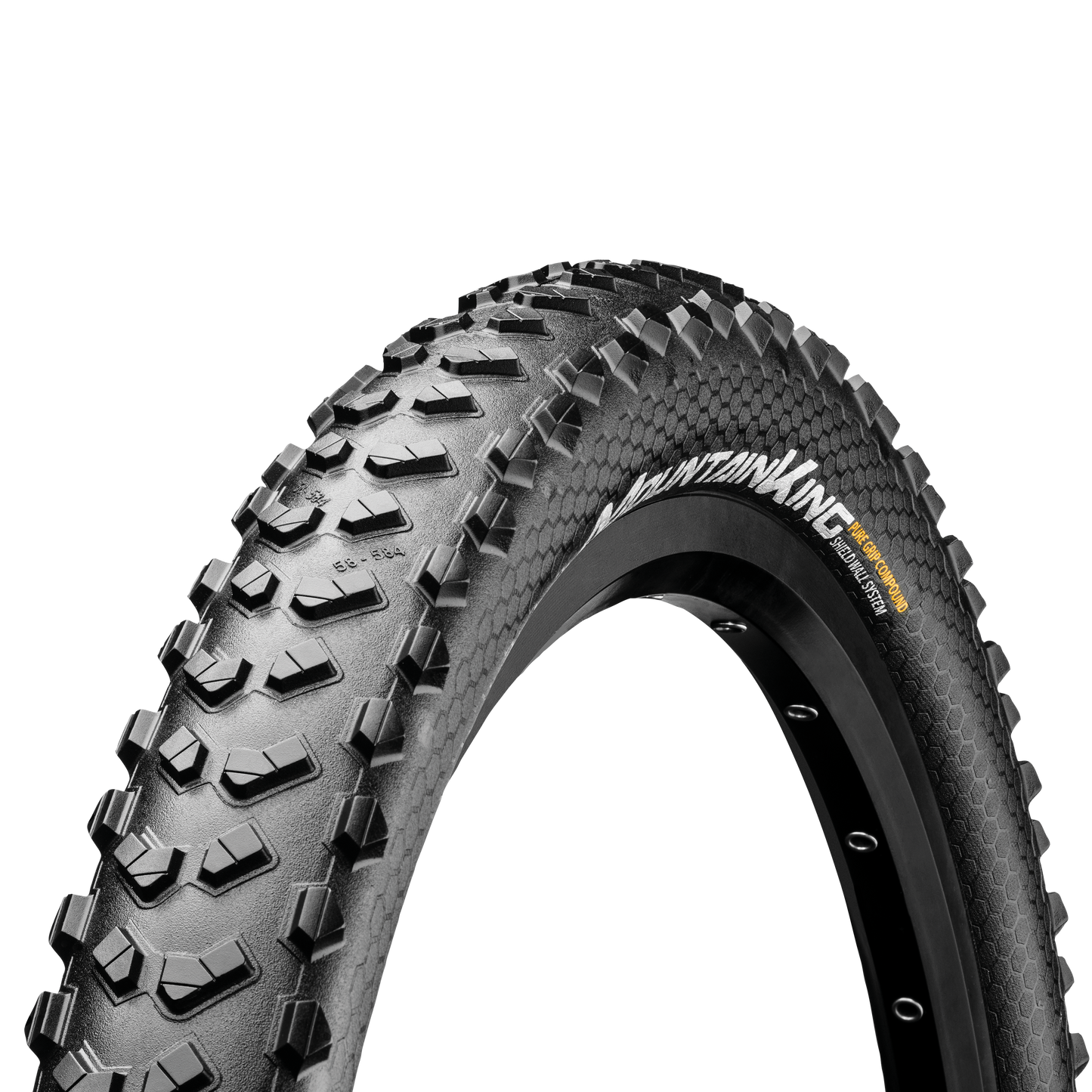 Pneu CONTINENTAL MOUNTAIN KING 29x2.30 ShieldWall Tubeless Ready Souple Noir