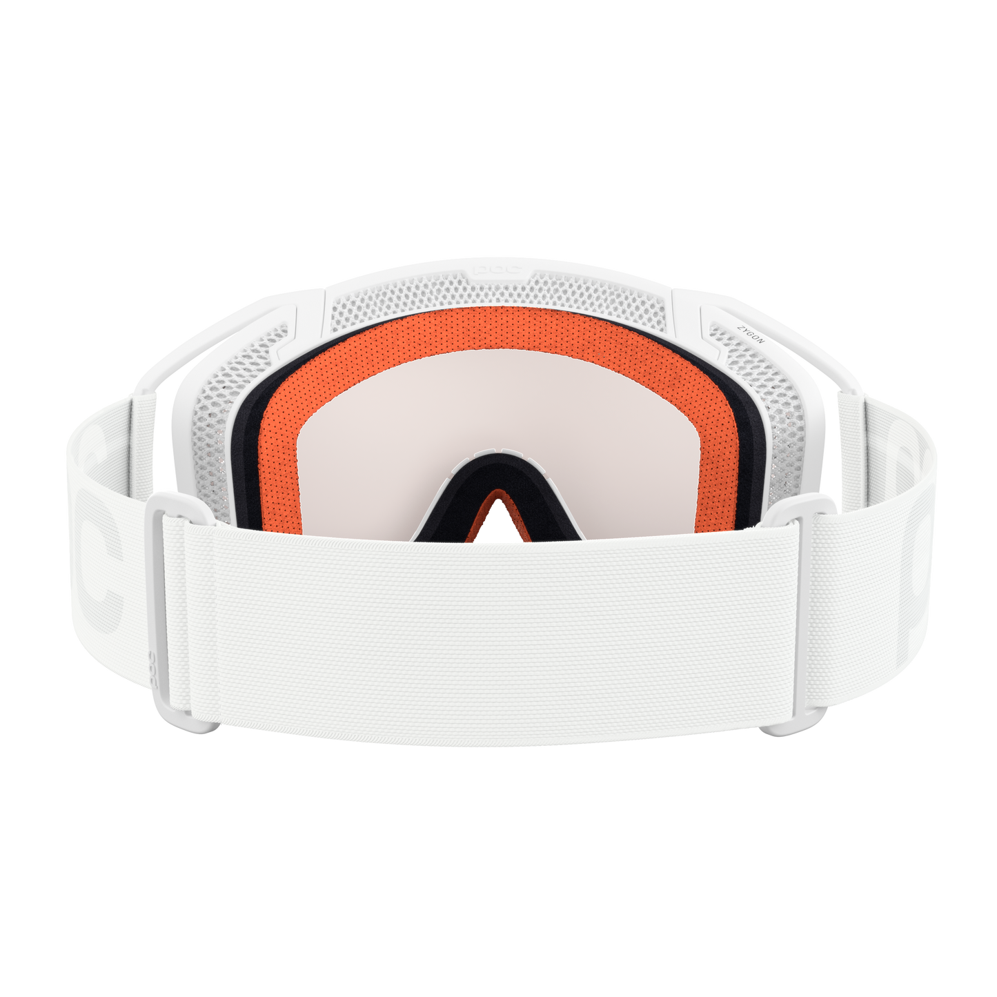 Masque POC ZYGON Blanc Écran Clarity Trail Cloudy Brown