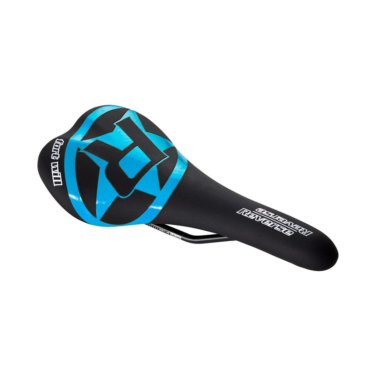 Selle REVERSE COMPONENTS FORT WILL STYLE Rails CrMo Noir/Bleu