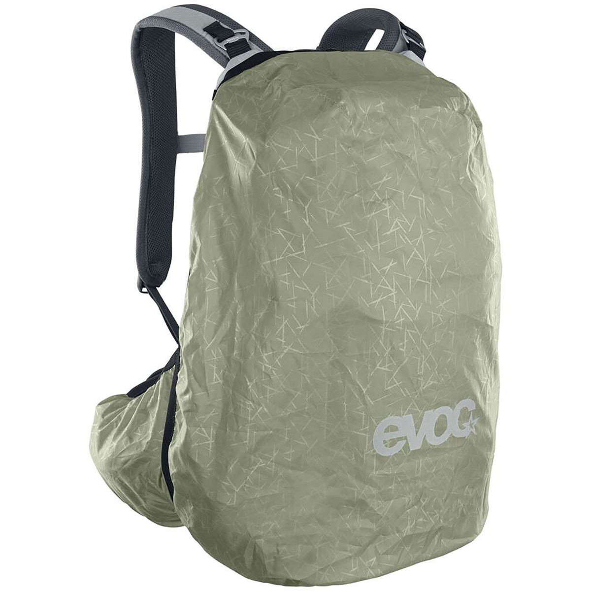 Sac à Dos avec Dorsale EVOC TRAIL PRO 16L Gris