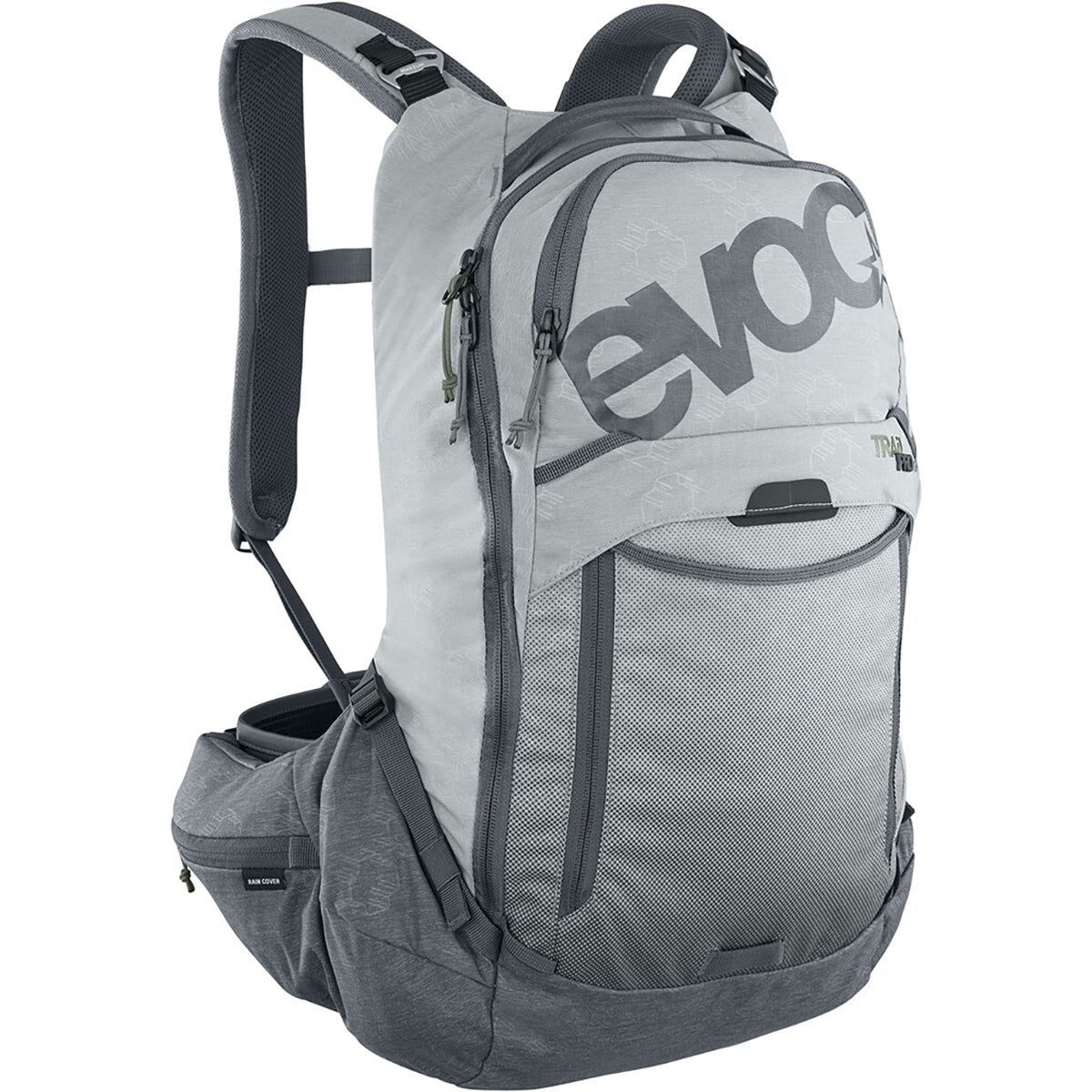 Sac à Dos avec Dorsale EVOC TRAIL PRO 16L Gris