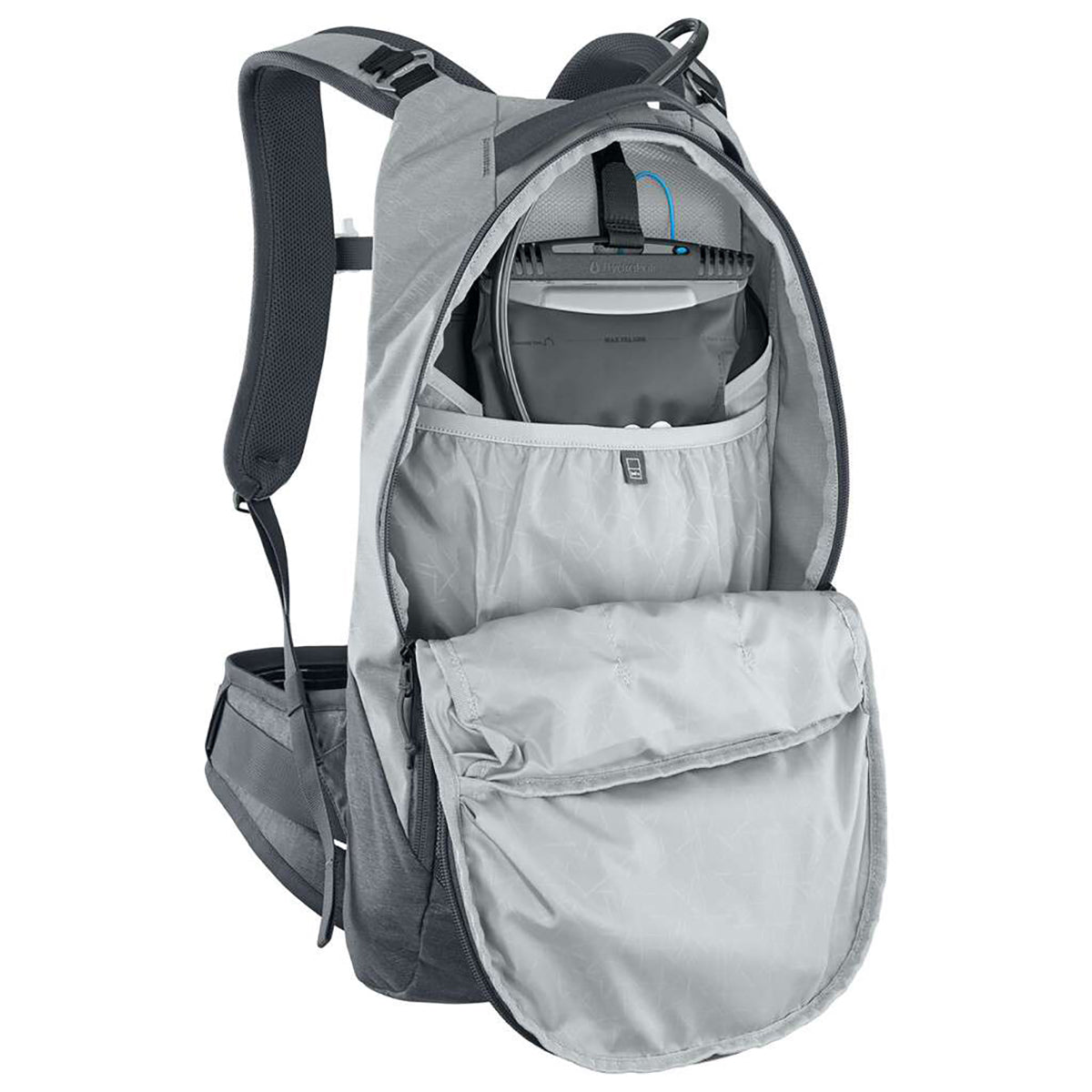 Sac à Dos avec Dorsale EVOC TRAIL PRO 10L Gris