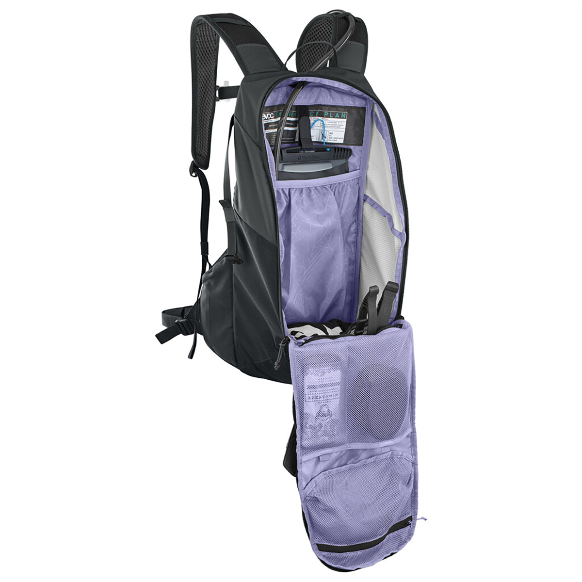 Sac à Dos EVOC RIDE 16 L Noir/Violet