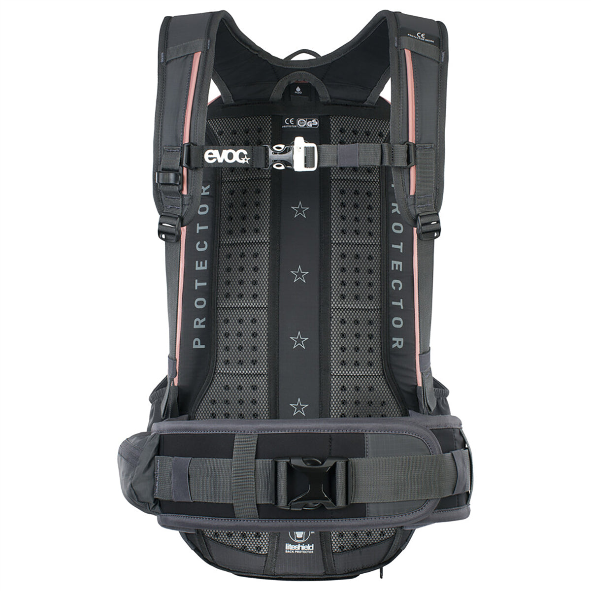 Sac à Dos avec Dorsale EVOC PROTECTOR FR ENDURO 16 L Rose