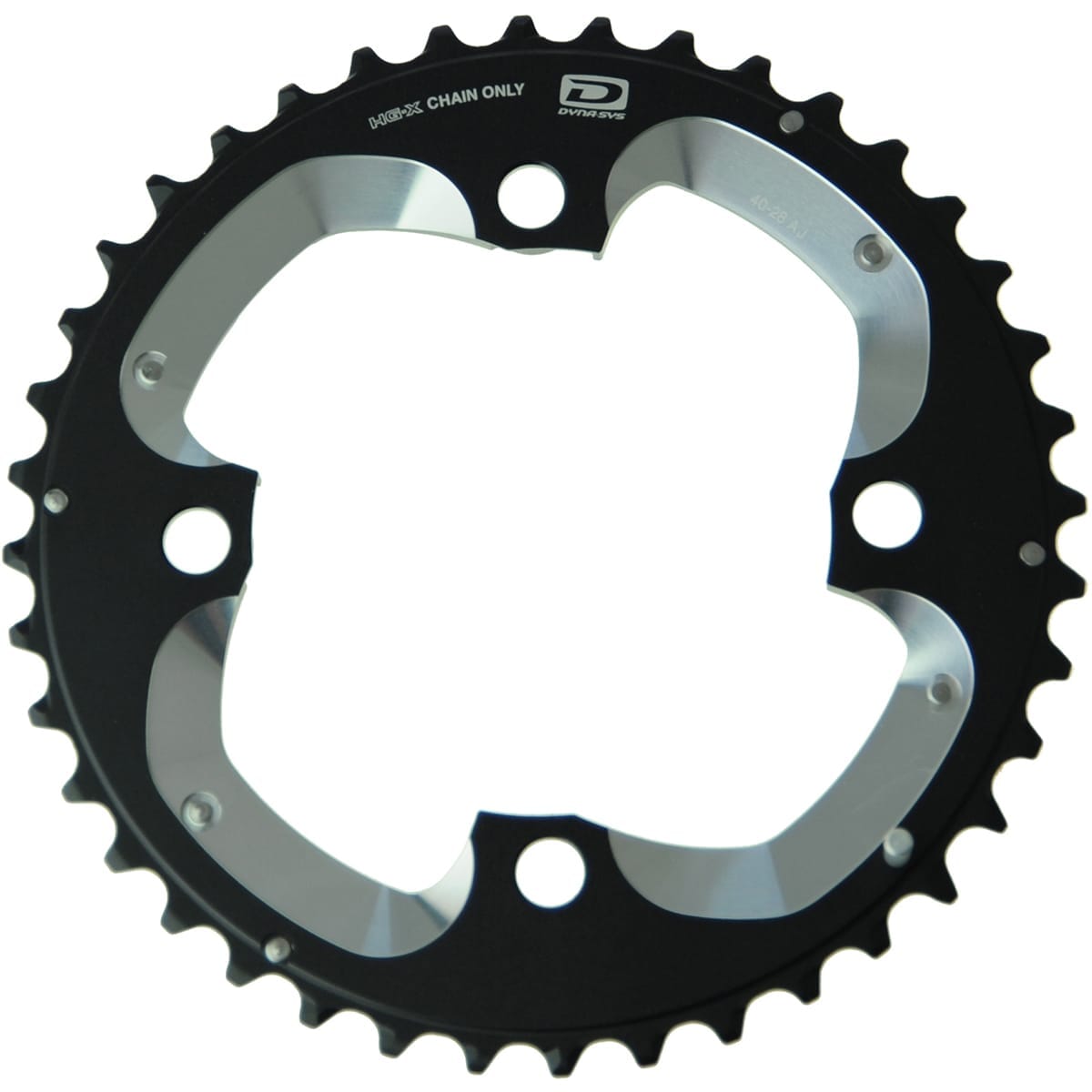 Plateau vélo de route Miche extérieur 9-10v (46 à 52 dents) argent pour Plateau vélo de route Miche extérieur 9-10v (46 à 52 dents) argent pour
