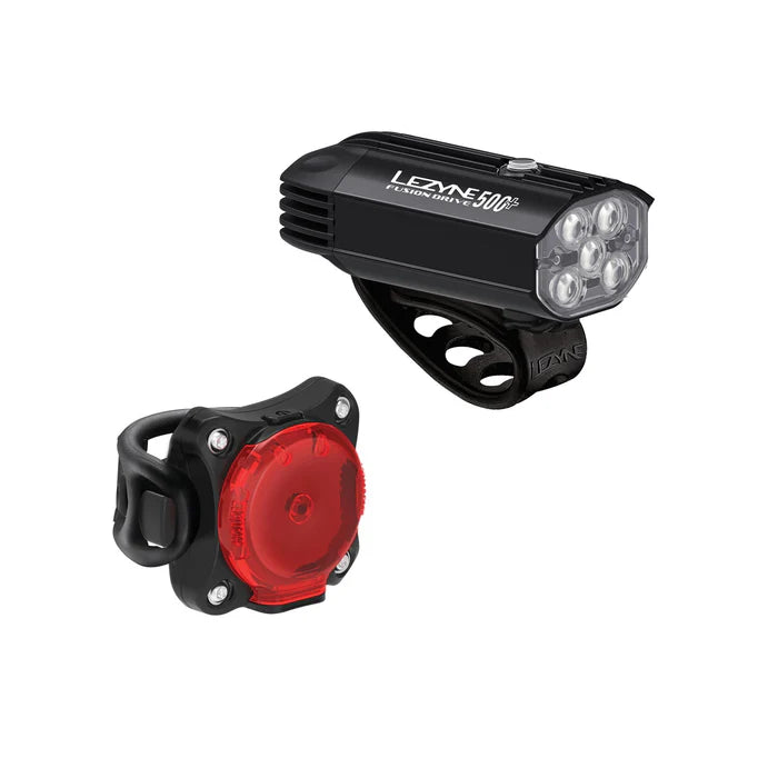Ensemble éclairage avant/arrière Lezyne Led lite 1200 + Strip Drive Pro 400 Ensemble éclairage avant/arrière Lezyne Led lite 1200 + Strip Drive Pro 400