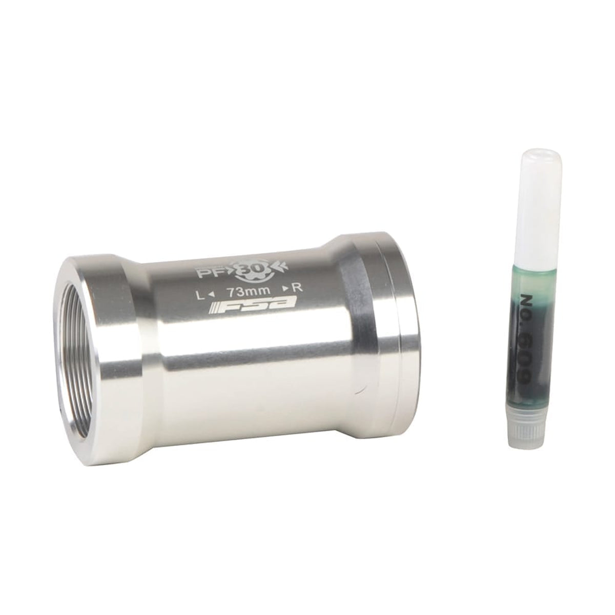 Adaptateur de Boîtier de Pédalier FSA PF30 > BSA 73 mm Gris