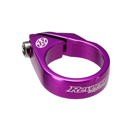 Collier de Selle REVERSE COMPONENTS BOLT Violet