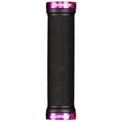 Grips REVERSE COMPONENTS CLASSIC Lock-On Noir/Violet