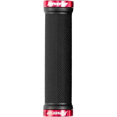 Grips REVERSE COMPONENTS CLASSIC Lock-On Noir/Rouge
