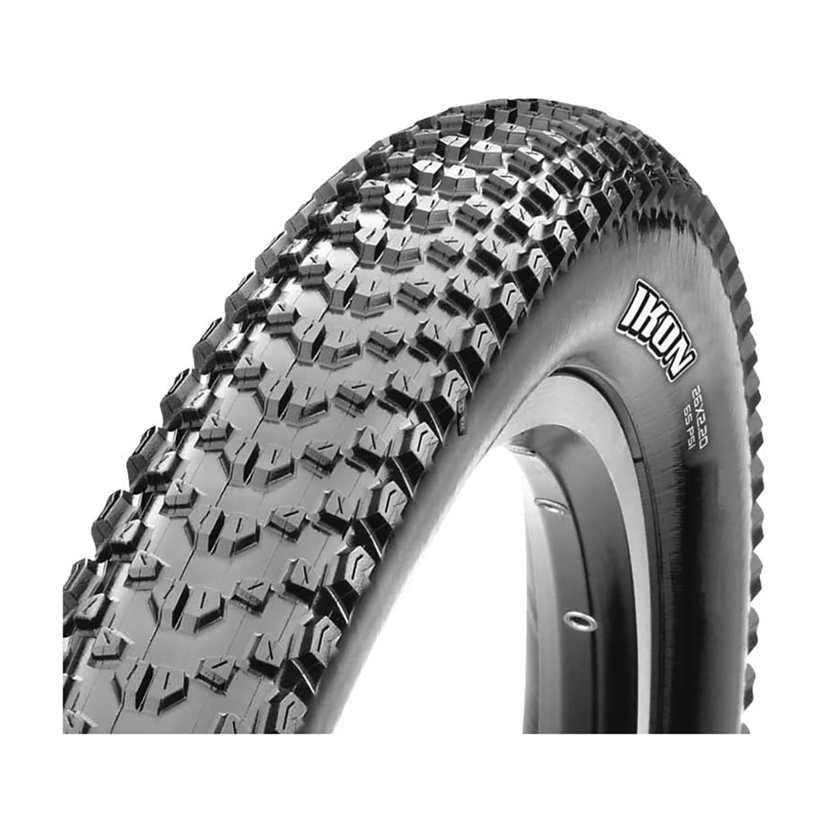 Pneu MAXXIS IKON 26x2.35 Exo 3C Speed Tubeless Ready Souple Noir