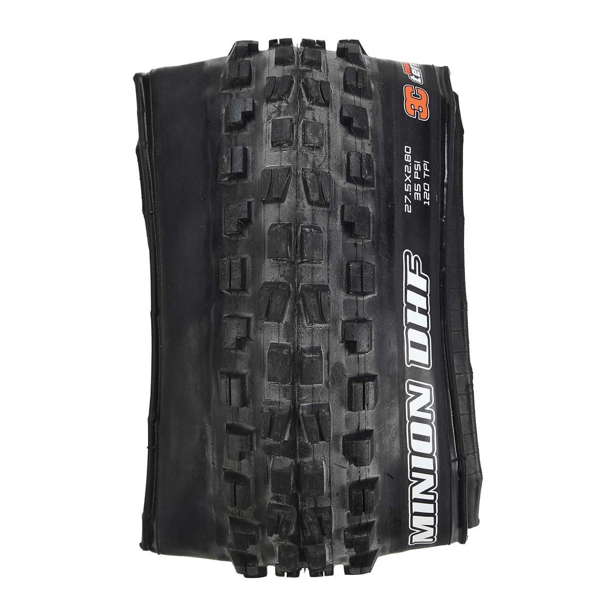 Pneu MAXXIS MINION DHF 27.5x2.80 Exo 3C MaxxTerra Tubeless Ready Souple Noir