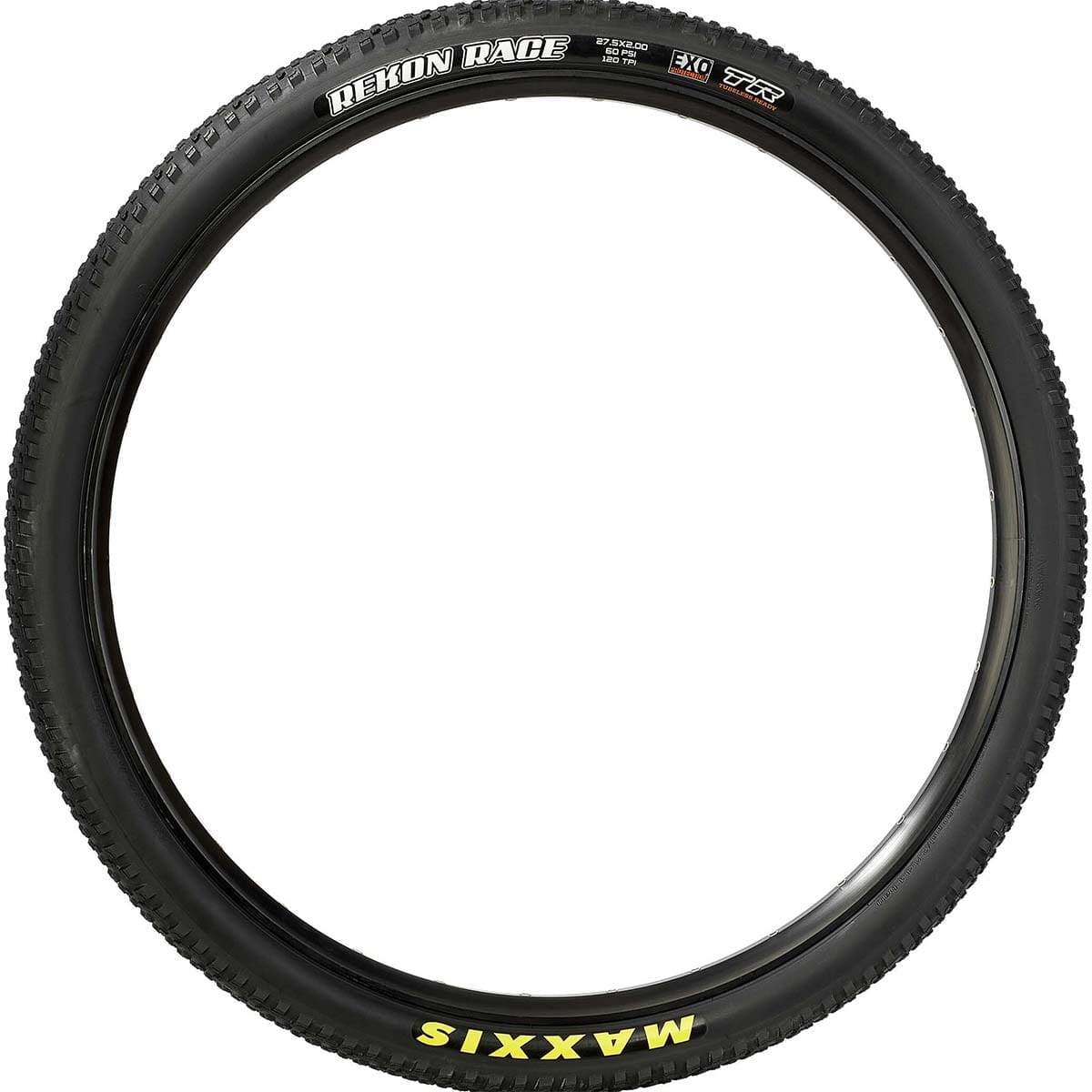 Pneu MAXXIS REKON RACE 27.5x2.00 Exo Tubeless Ready Souple Noir