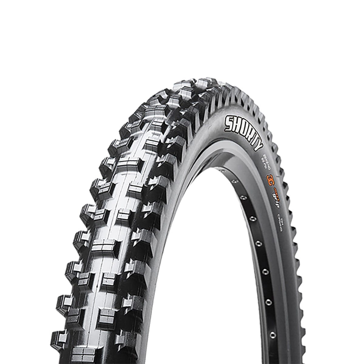 Pneu MAXXIS SHORTY 29x2.40 WT Double Down 3C MaxxGrip Tubeless Ready Souple Noir