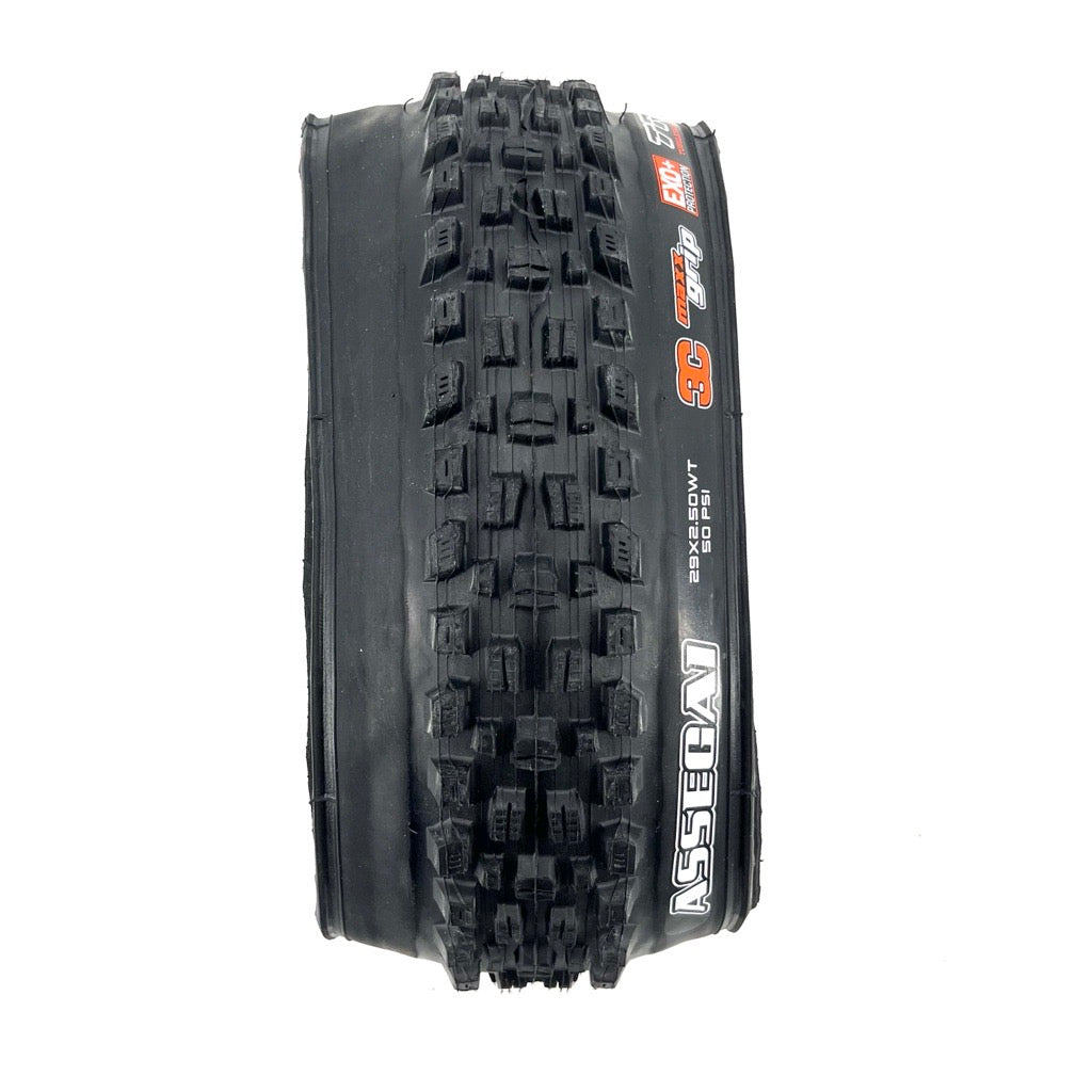 Pneu MAXXIS ASSEGAI 29x2.50 WT Exo+ 3C MaxxGrip Tubeless Ready Souple Noir