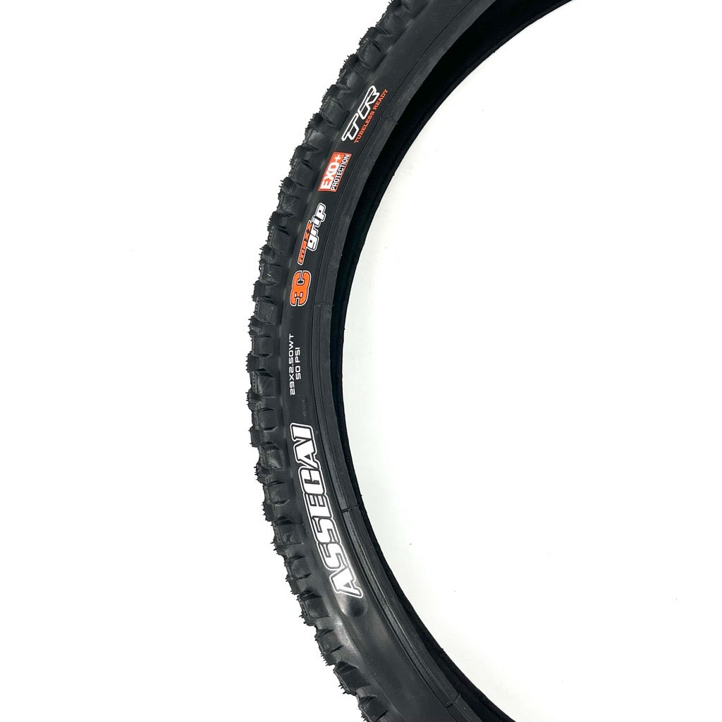 Pneu MAXXIS ASSEGAI 29x2.50 WT Exo+ 3C MaxxGrip Tubeless Ready Souple Noir