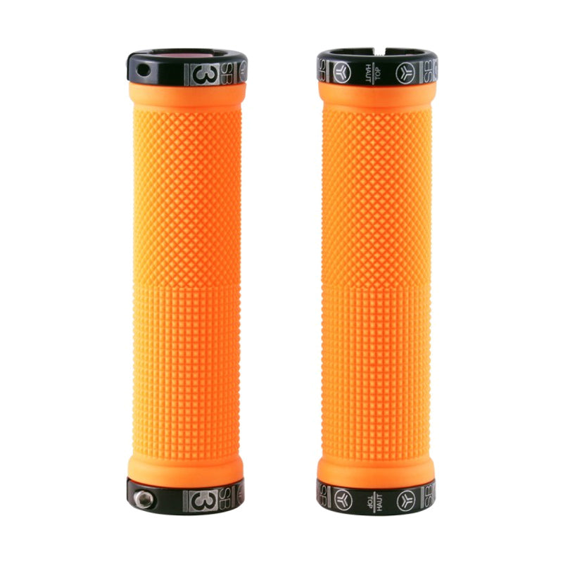 Grips SB3 KHEOPS Lock-On 129 mm Orange Fluo