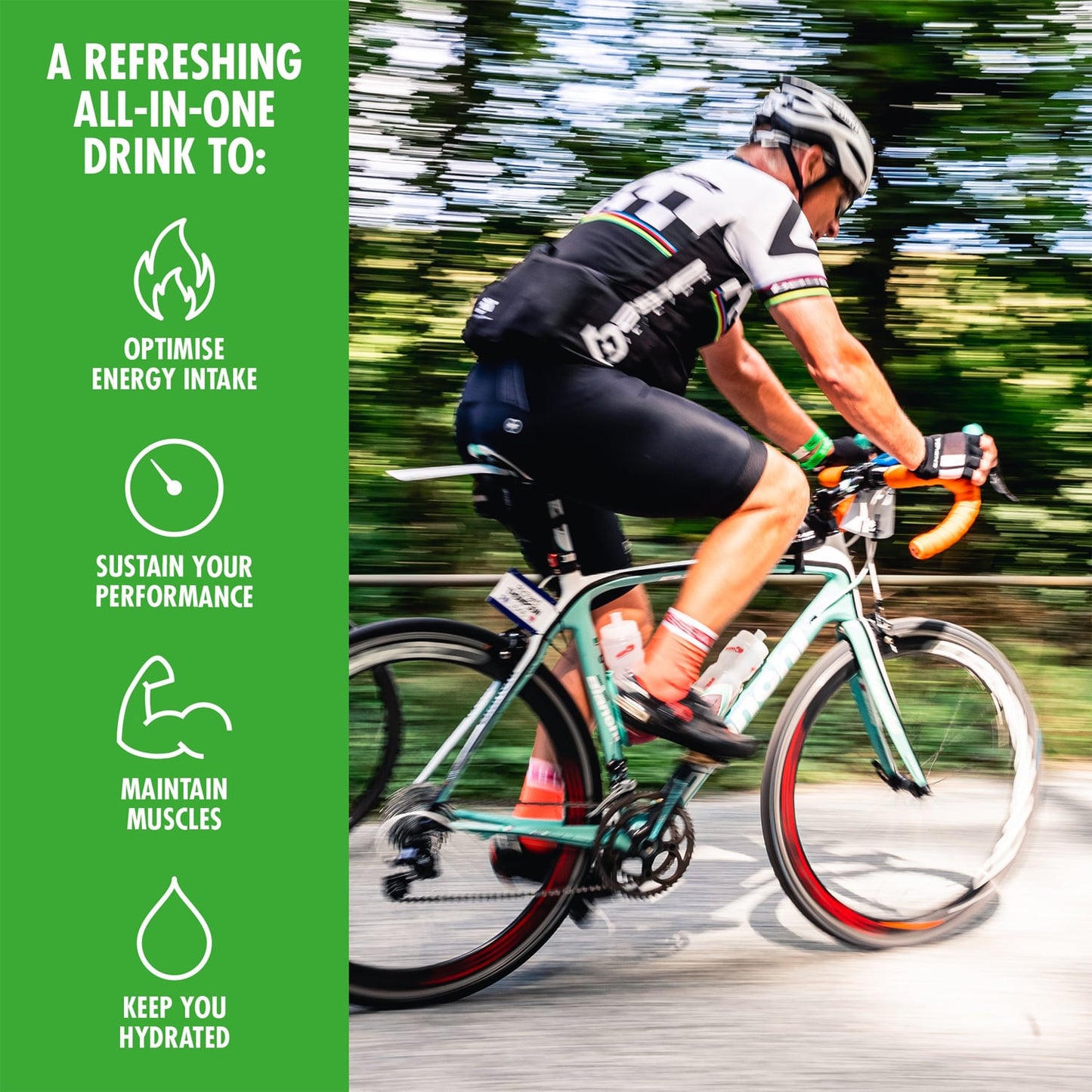 Boisson Énergétique HIGH5 ENERGY DRINK PROTEIN (1.6kg) Citron