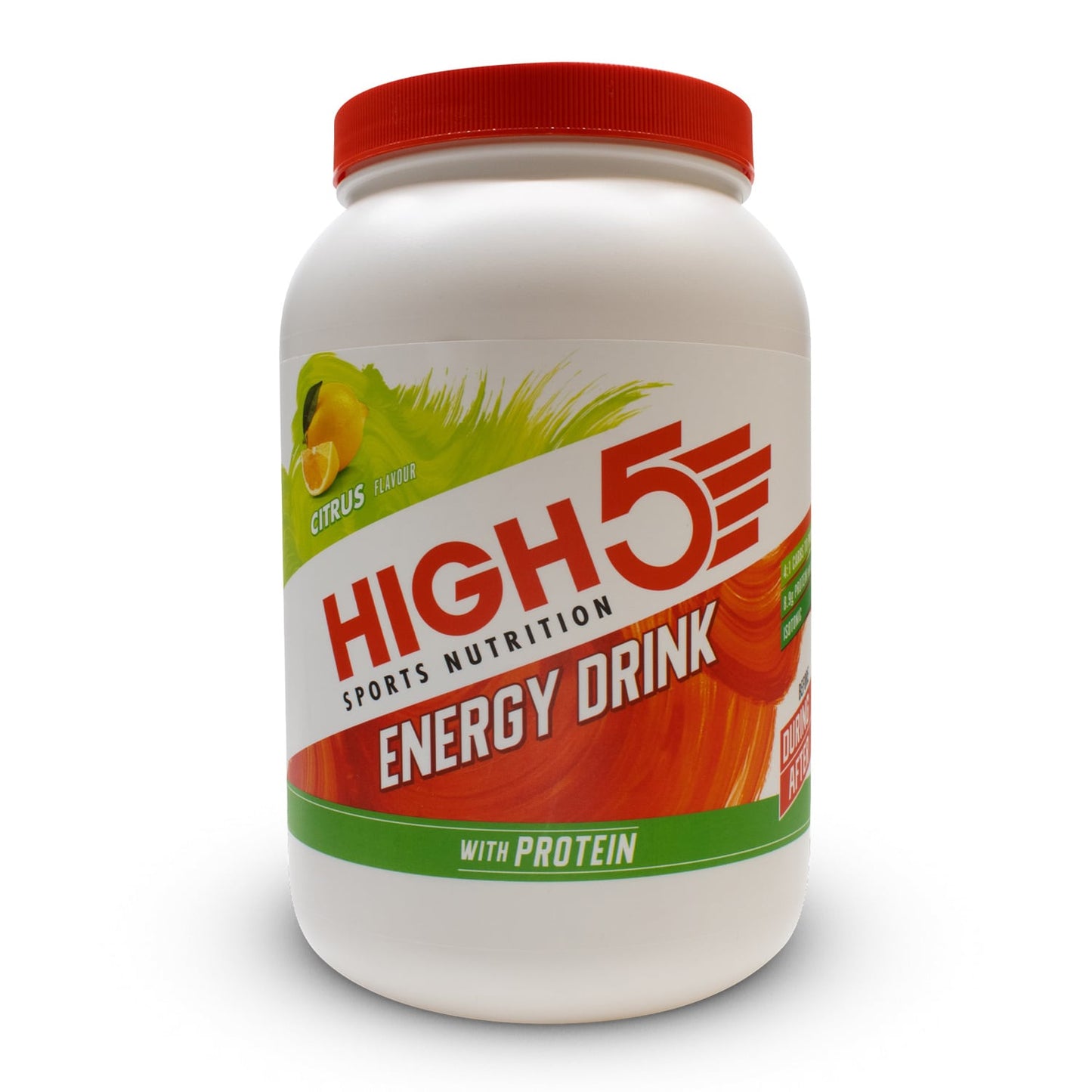 Boisson Énergétique HIGH5 ENERGY DRINK PROTEIN (1.6kg) Citron