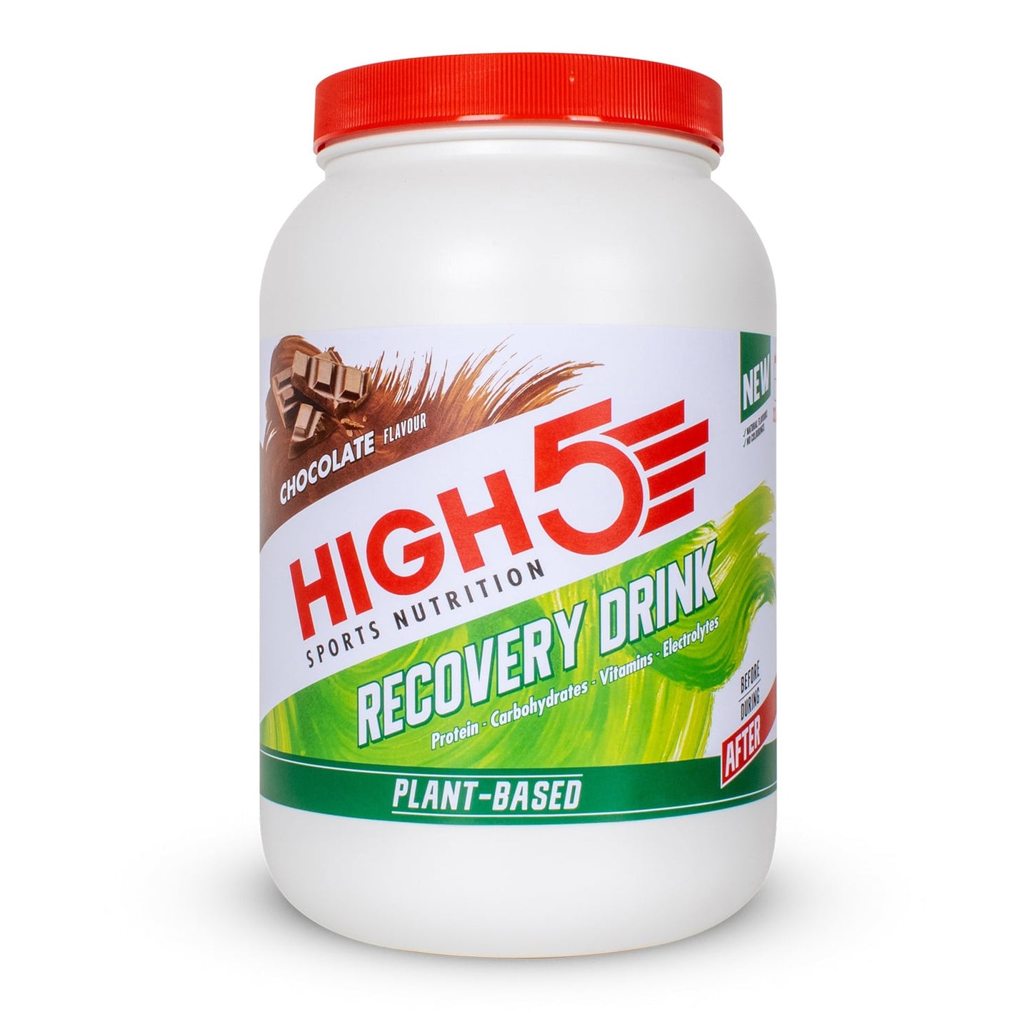 Boisson de Récupération HIGH5 PLANT-BASED RECOVERY DRINK (1.6kg) Chocolat