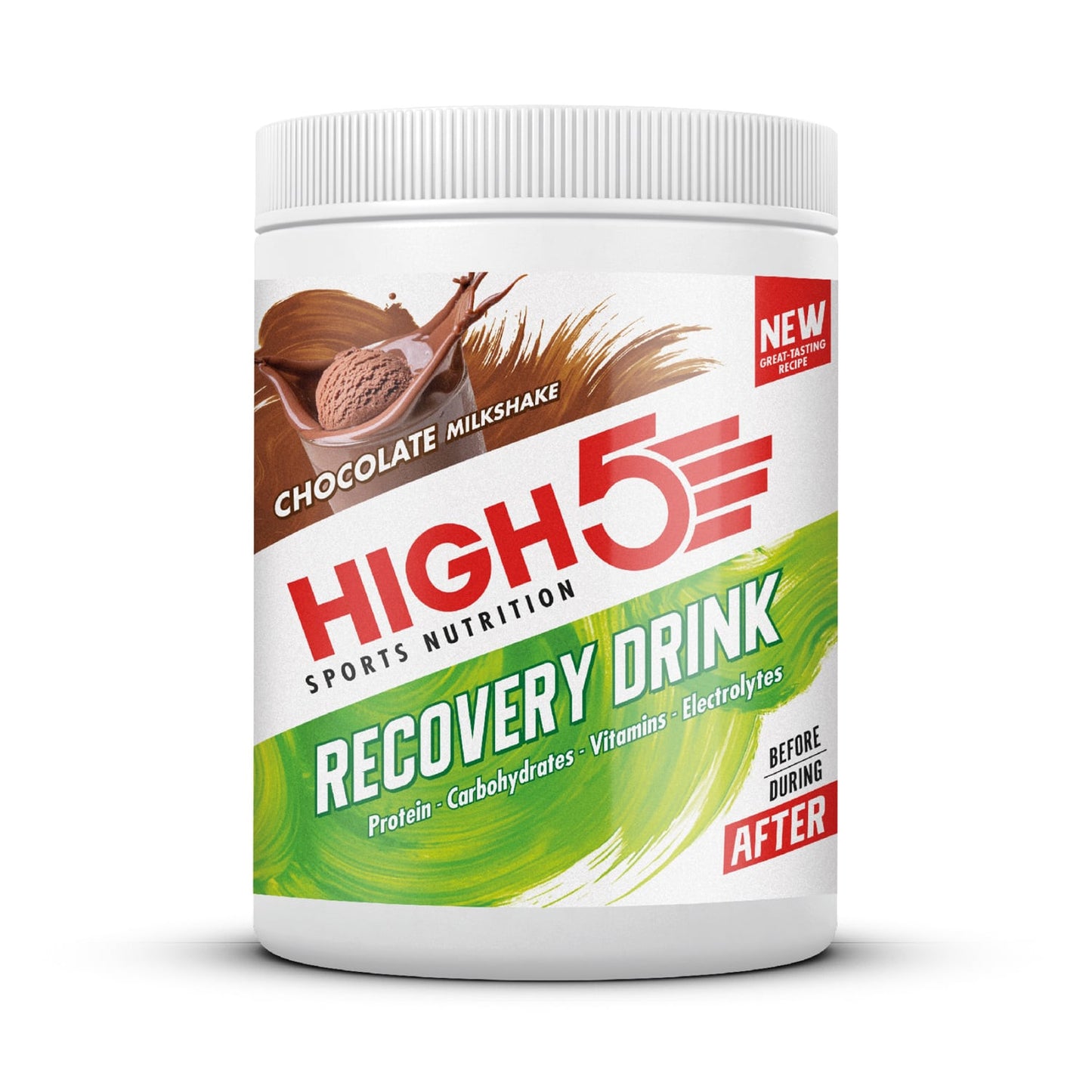 Boisson de Récupération HIGH5 RECOVERY DRINK (450g) Chocolat Milkshake