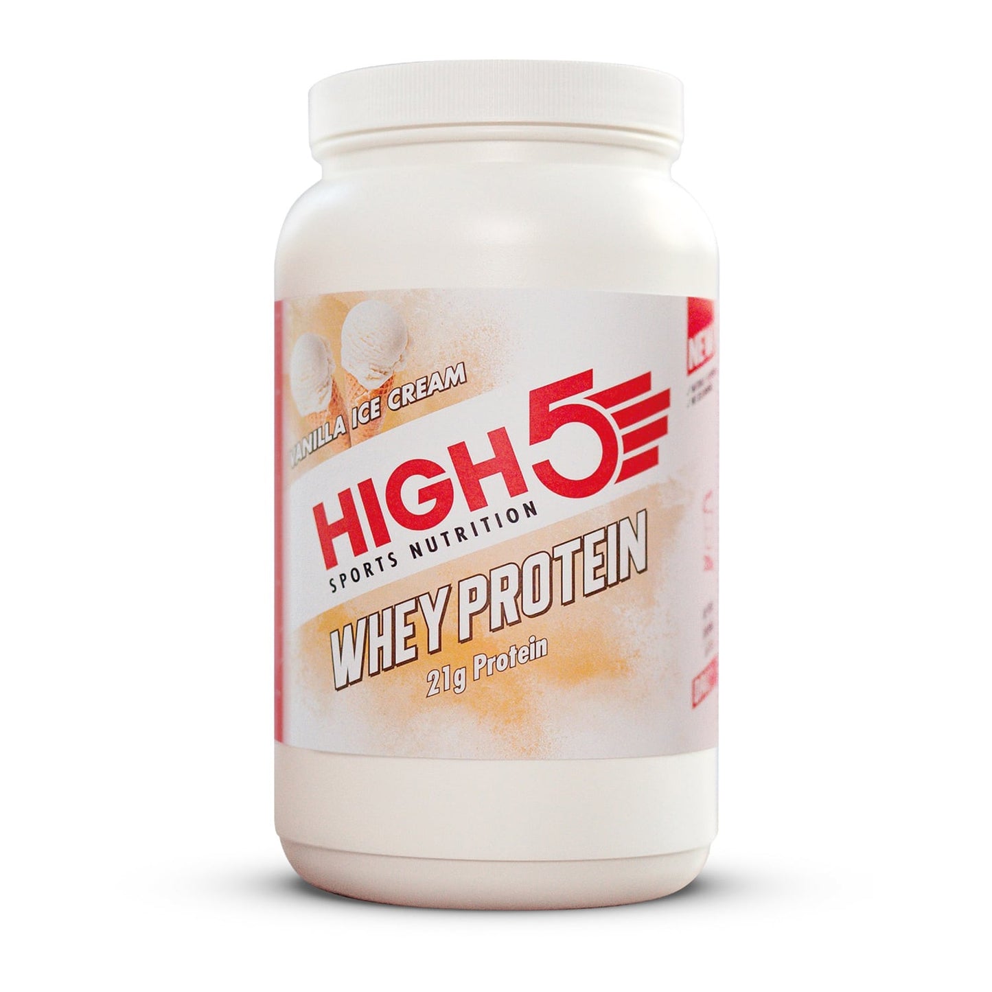 Boisson de Récupération HIGH5 WHEY PROTEIN (700g) Glace Vanille