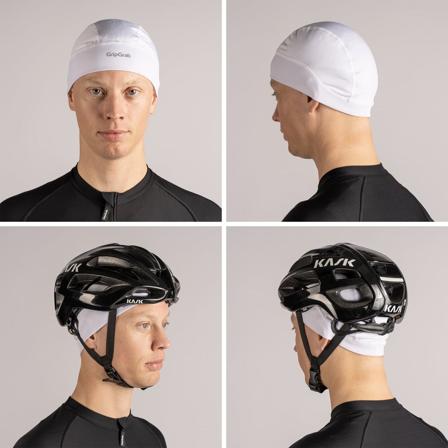 Sous Casque GRIPGRAB UPF 50+ Blanc