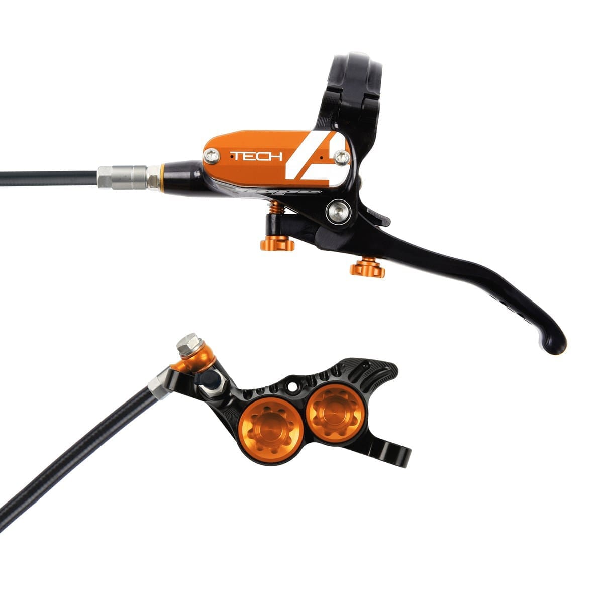 Paire de Freins HOPE TECH 4 V4 Orange