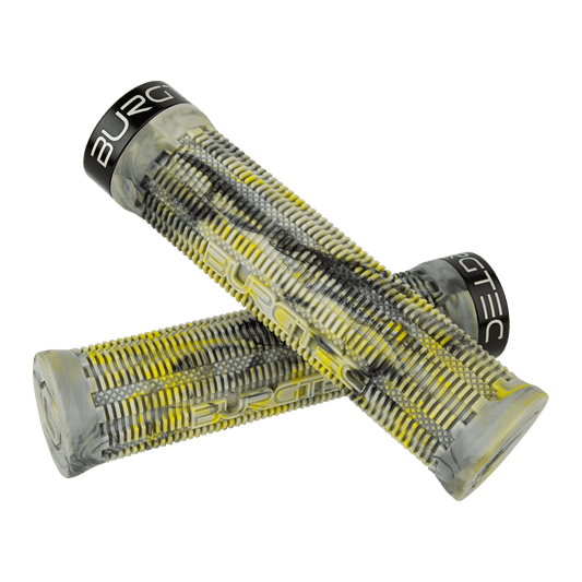 Grips BURGTEC THE BARTENDER PRO GREG MINNAAR SIGNATURE Lock-On Noir/Jaune
