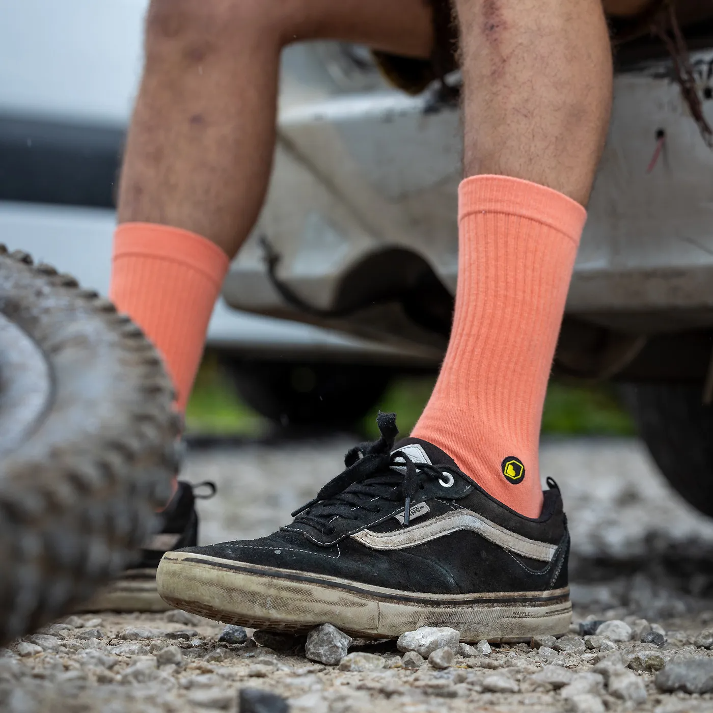 Chaussettes BURGTEC EVERYDAY CREW Orange