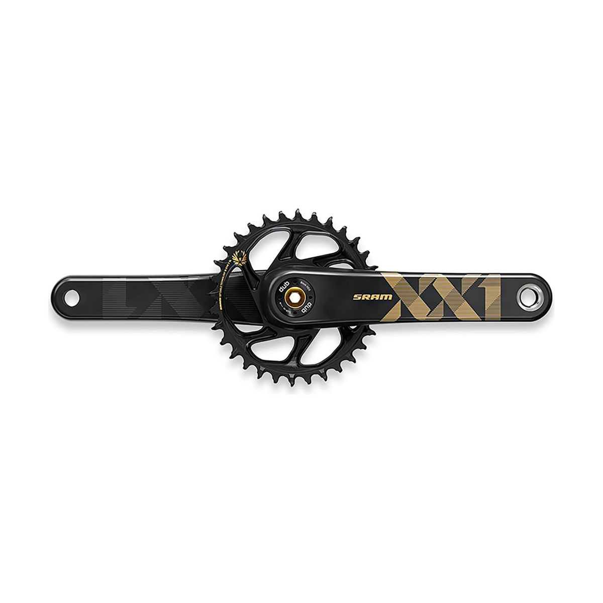 Pédalier 12V SRAM EAGLE XX1 X-SYNC2 BOOST DUB Direct Mount Or